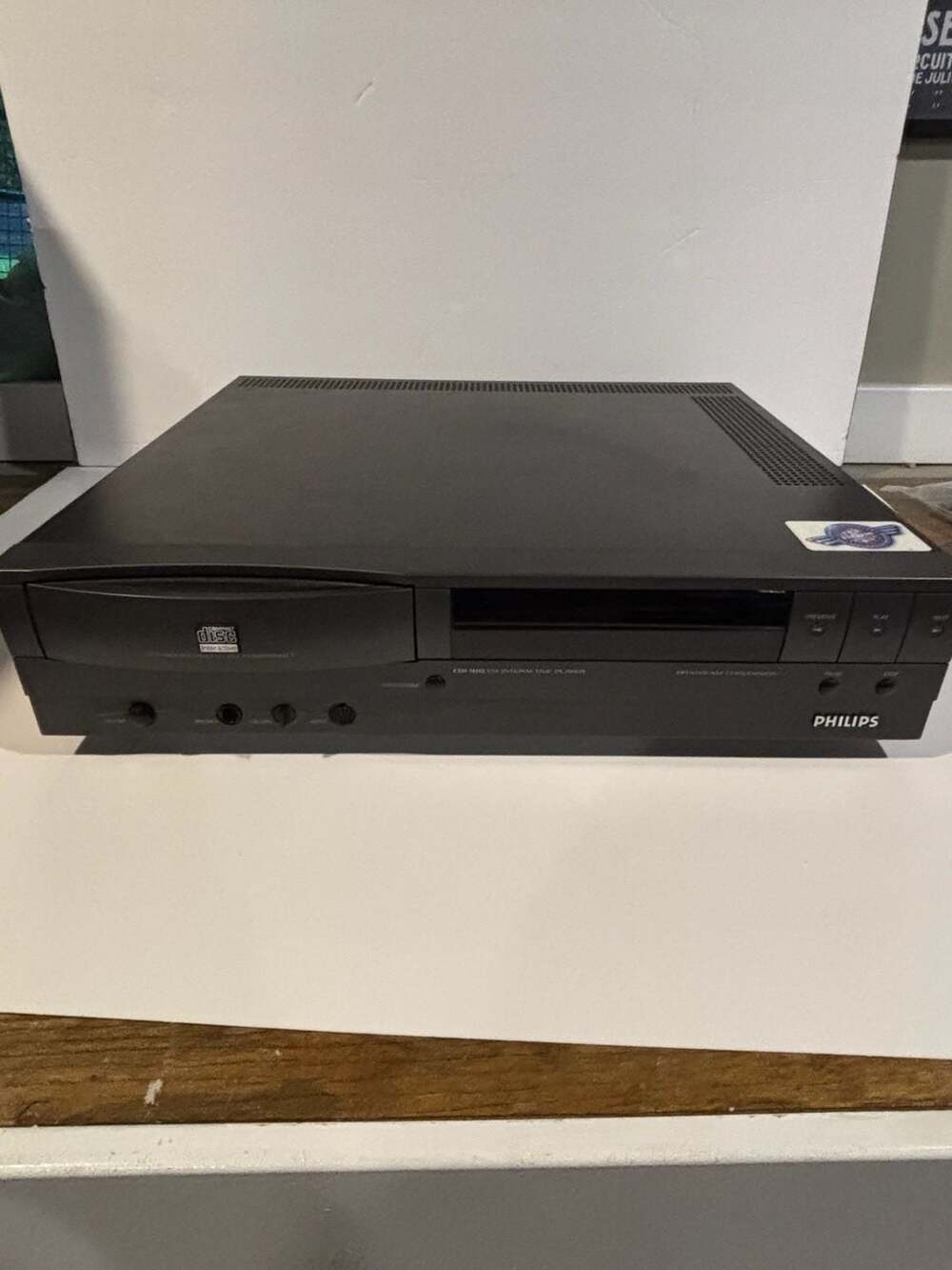 Philips CD-i 910 Interactive CD Player CDI910 BK03 tested working with remote